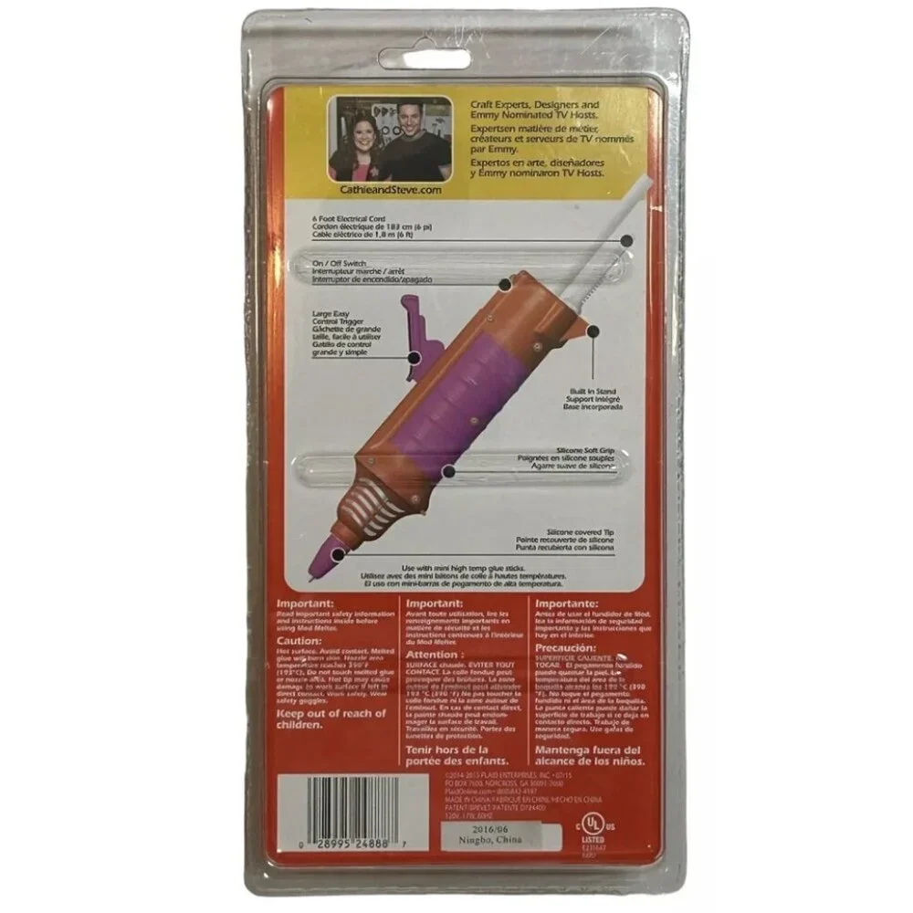 Mod Podge Melter Glue Heat Gun Crafting Decor Design Craft - NEW - Picture 2 of 2